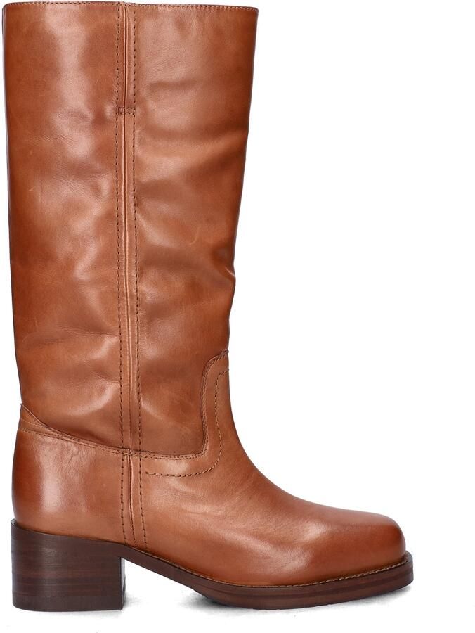 Bronx Stijlvolle Rimpels Laarzen Brown Dames - Foto 10