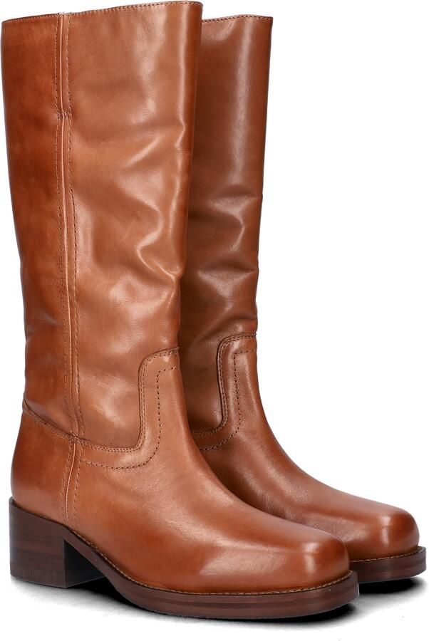 Bronx Stijlvolle Rimpels Laarzen Brown Dames - Foto 8