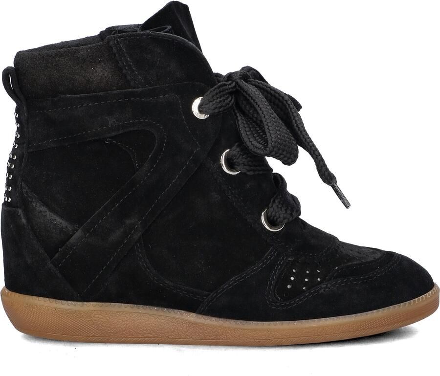 Bronx dames sneaker sleehak Jae-yy suede zwart - Foto 2