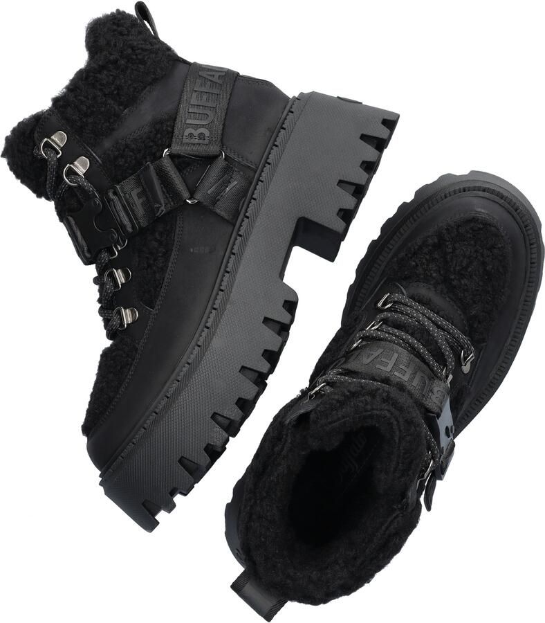 Buffalo Plateaulaarsjes Aspen Com Mid Warm Winterboots veterboots enkellaarsje met knuffelige warme voering - Foto 3