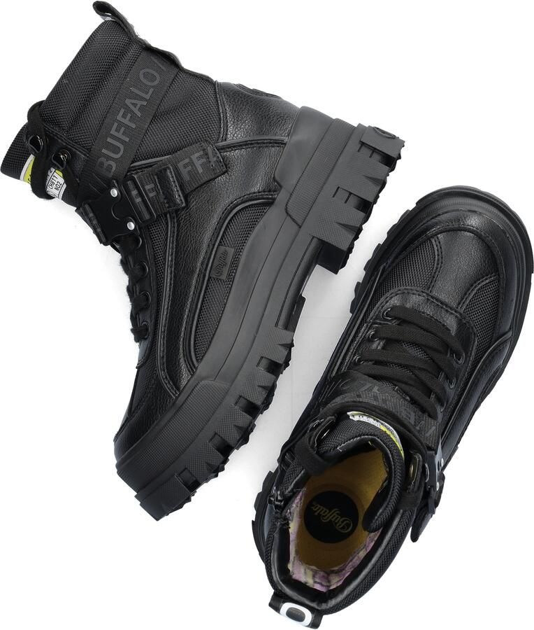 Buffalo Aspha Com 1 chunky veterboots zwart - Foto 2