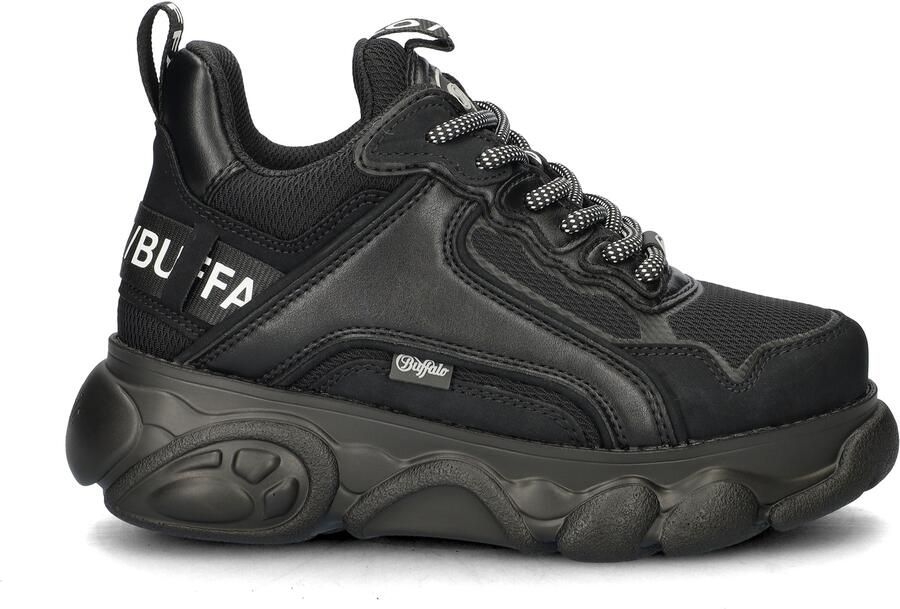 Buffalo Chai dames dad sneaker Zwart wit - Foto 3