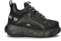 Buffalo Chai dames dad sneaker Zwart wit - Zwart