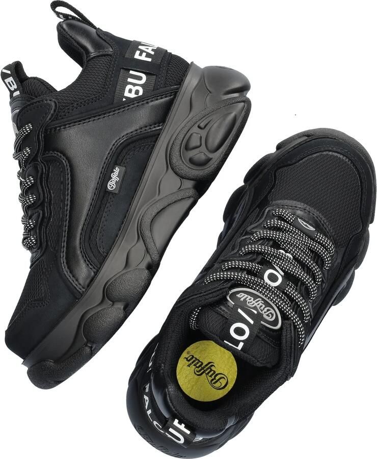 Buffalo Chai dames dad sneaker Zwart wit - Foto 4