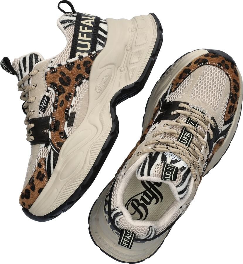 Buffalo Yuno One dames sneaker Beige multi - Foto 3