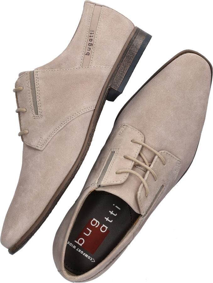 Bugatti Arno suède veterschoenen beige - Foto 5