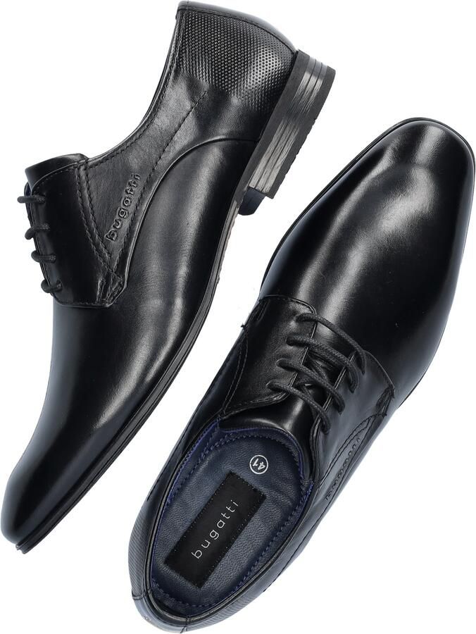 Bugatti Veterschoenen blokhak avondschoen zakelijke schoen feestdag schoen logo-embossing - Foto 7