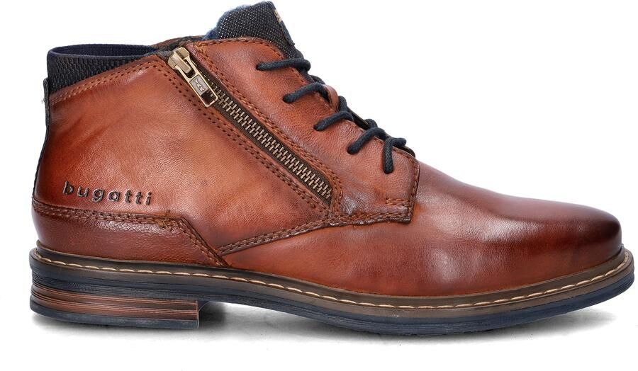 Bugatti leren veterboots cognac - Foto 3
