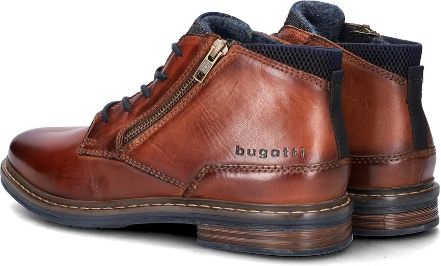 Bugatti leren veterboots cognac - Foto 5