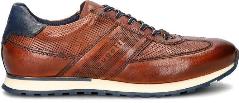 Bugatti leren sneakers cognac