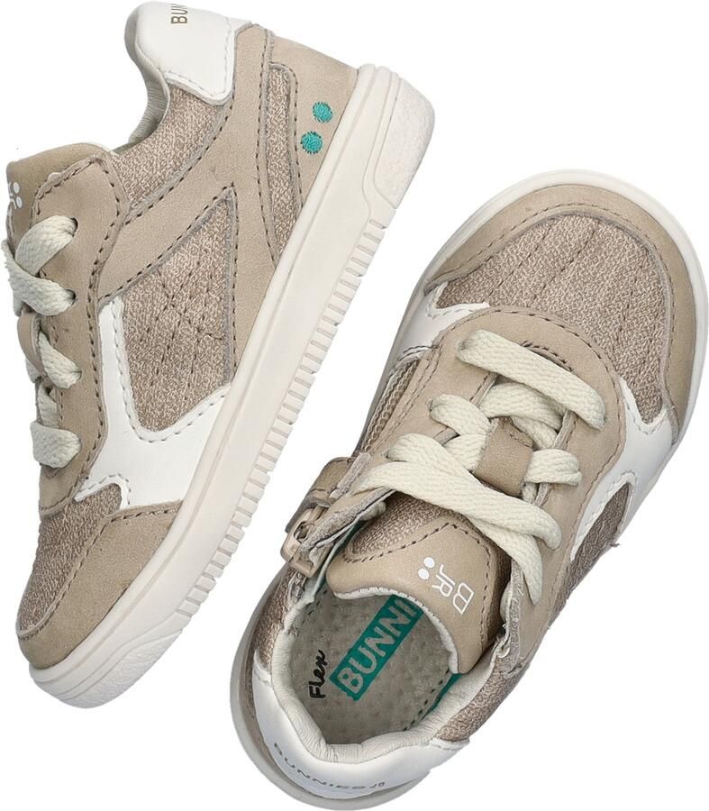 BunniesJR 226208-108 Meisjes Lage Sneakers Grijs Leer Veters - Foto 5