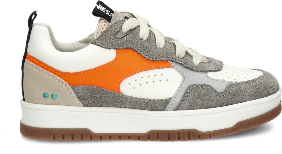 BunniesJR 226245-484 Jongens Lage Sneakers Grijs Leer Veters - Foto 5
