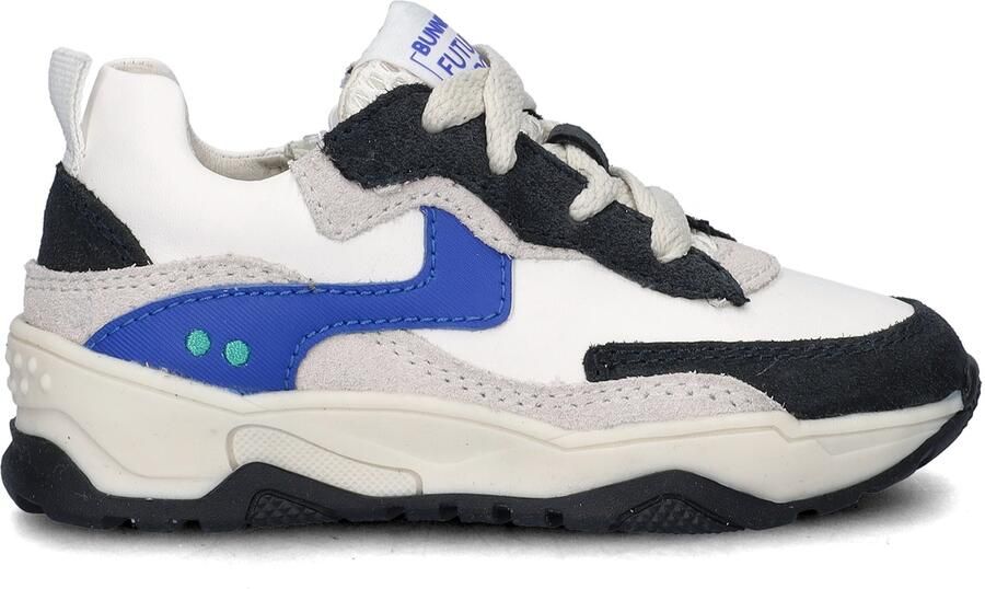 BunniesJR 226223-420 Jongens Lage Sneakers Blauw Leer Veters - Foto 2