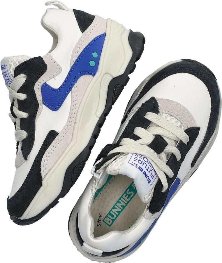 BunniesJR 226223-420 Jongens Lage Sneakers Blauw Leer Veters - Foto 3