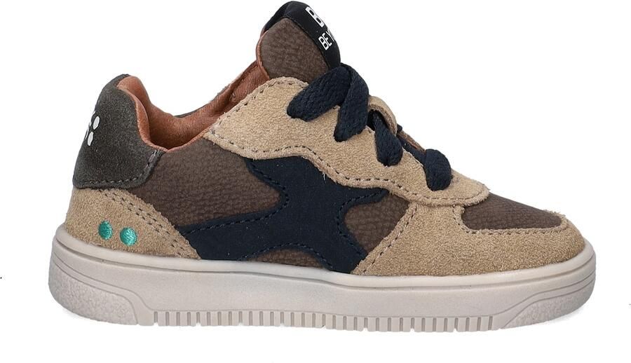 BunniesJR 225655-408 Jongens Lage Sneakers Bruin Leer Veters - Foto 6
