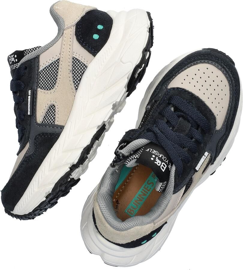 BunniesJR 225840-420 Jongens Lage Sneakers Blauw Leer Veters - Foto 5