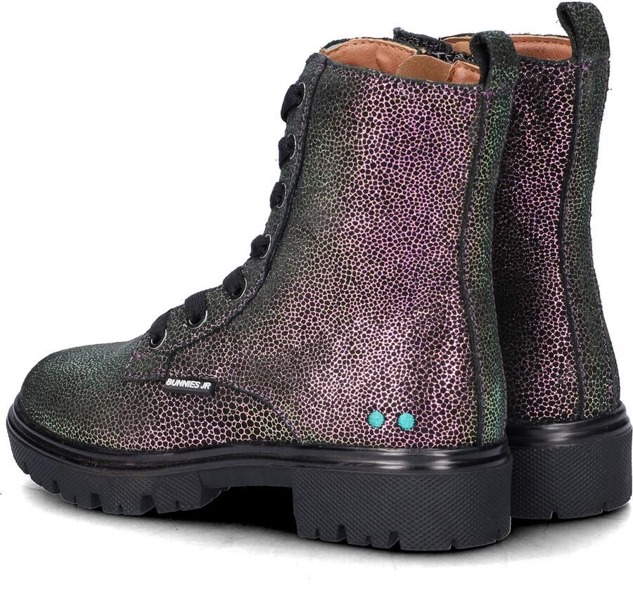 BunniesJR 225884-992 Meisjes Biker Boots Grijs Suède Veters - Foto 5