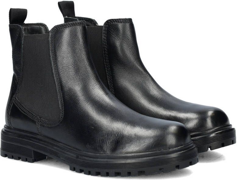 Cafe Moda leren chelsea boots zwart - Foto 2