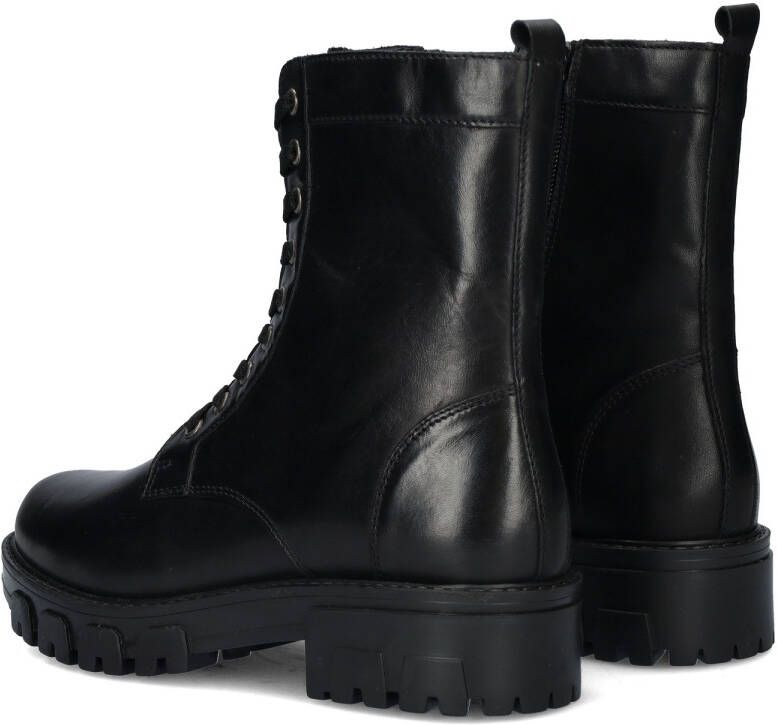 Cafe Moda leren veterboots zwart - Foto 3