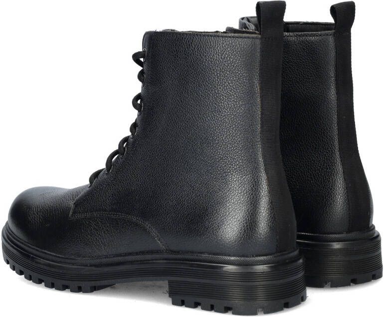 Cafe Moda leren veterboots zwart - Foto 2