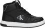 Calvin Klein Patty jongens sneaker Zwart - Thumbnail 1