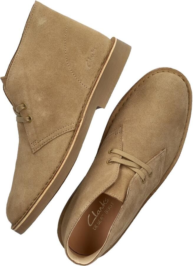 Clarks Desert Bt Evo. Dames Veterschoenen Dark Sand Suede - Foto 3