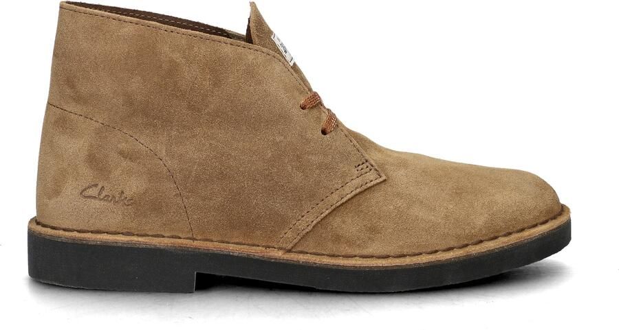 Clarks Donkerzandkleurige Suède Desert Boot - Foto 3