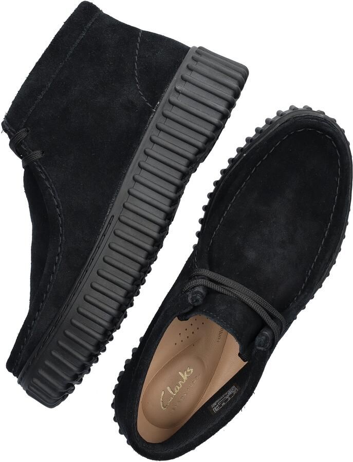 CLARKS ORIGINALS Zwarte Clarks Veterschoenen Torhill Moss Dames - Foto 7