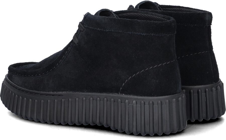 CLARKS ORIGINALS Zwarte Clarks Veterschoenen Torhill Moss Dames - Foto 8