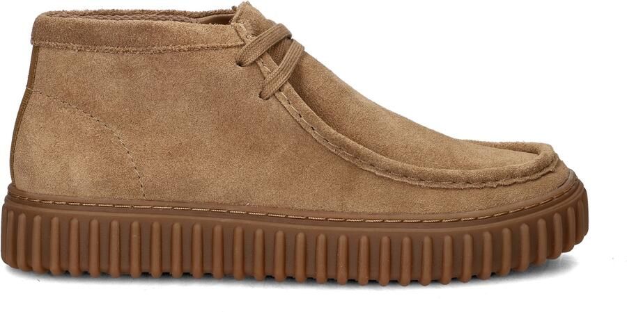 CLARKS ORIGINALS Clarks Veterschoenen Heren Torhill Hi Heren Maat: 42 5 Materiaal: Suède Kleur: Camel - Foto 10