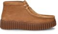 Clarks TORHILL~MOSS~~~~~~~~~~~~~~~~~~ Hoge sneakers Veterlaarzen Dames veterschoenen Dames sneakersHalf-hoge schoenen Cognac - Cognac
