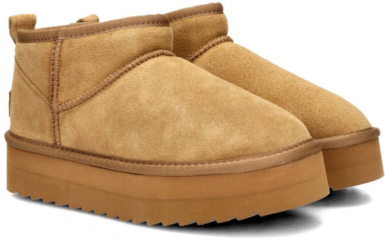 Colors of California Beige Laarzen voor Trendy Outfits Beige Dames - Foto 5