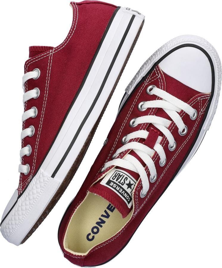 CONVERSE Sneakers laag 'Chuck Taylor All Star' karmijnrood wit - Foto 13