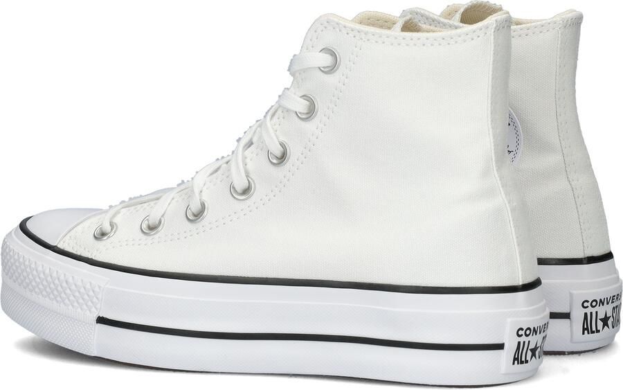 Converse Chuck Taylor All Star Platform High Leather Dames Schoenen White Textil Foot Locker - Foto 6