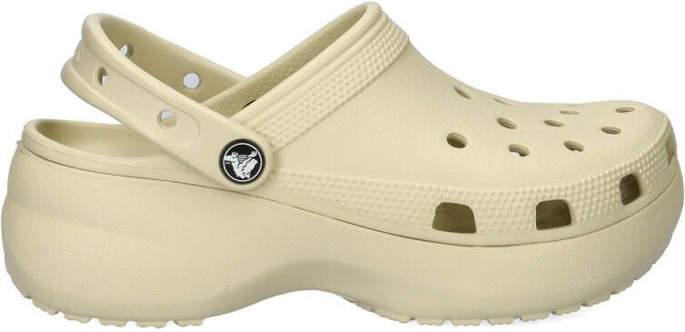 Crocs Classic Platform Sandalen & Slides Schoenen bone maat: 36 37 beschikbare maaten:36 37 38 39 40 41 42 - Foto 9