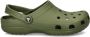 Crocs Classic Slippers en Sandalen Groen Maat: 39-40 Plastic Foot Locker - Thumbnail 4