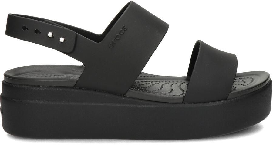 Crocs Sleehaksandaaltjes Brooklyn Low Wedge zomerschoen sandaal sleehak met modieuze plateauzool - Foto 11