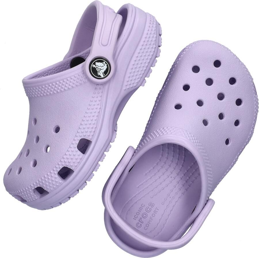 Crocs Kid's Classic Clog T Sandalen maat 27-28 purper - Foto 6