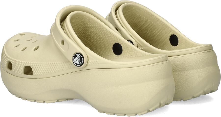 Crocs Classic Platform Sandalen & Slides Schoenen bone maat: 36 37 beschikbare maaten:36 37 38 39 40 41 42 - Foto 11