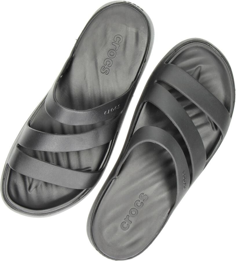 Crocs Badslippers Getaway Strappy zomerschoen badschoen zwembadglijbanen met modieuze bandjes - Foto 6