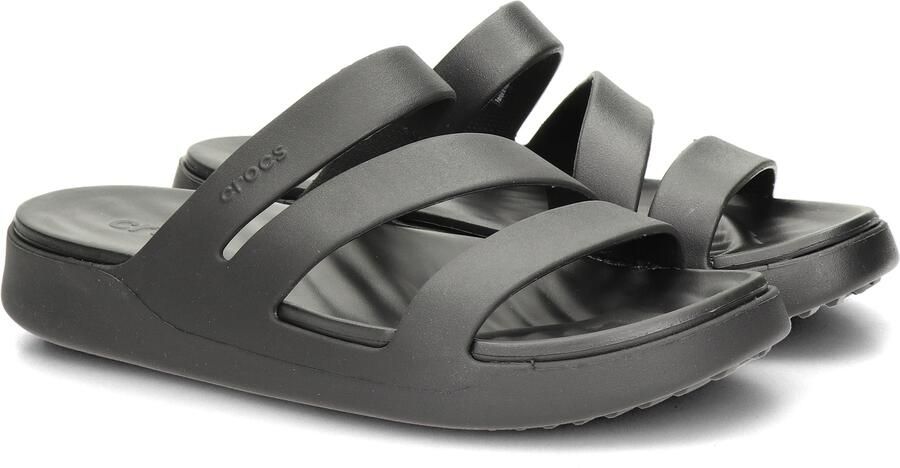 Crocs Badslippers Getaway Strappy zomerschoen badschoen zwembadglijbanen met modieuze bandjes - Foto 7