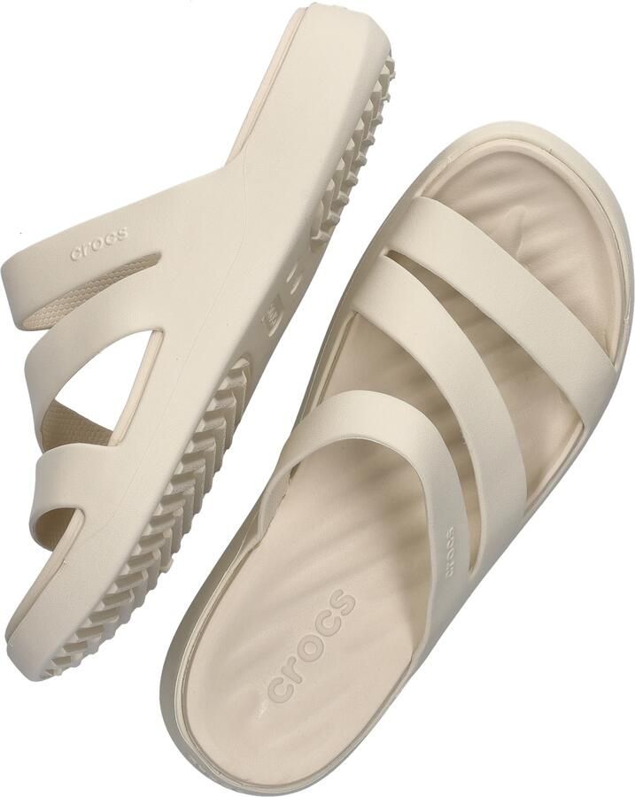 Crocs Badslippers Getaway Strappy zomerschoen badschoen zwembadglijbanen met modieuze bandjes - Foto 5