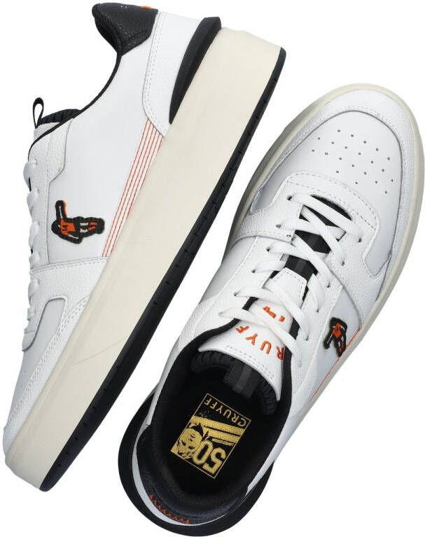 Cruyff Endorsed Tennis Netherlands heren sneaker Wit - Foto 4