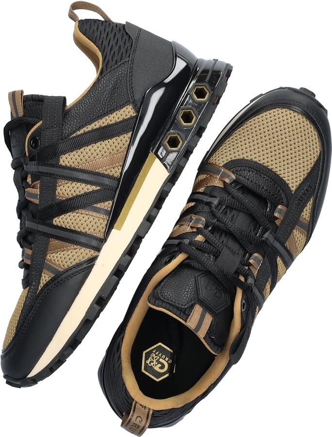 Inktkenners Cruyff Fearia Hex Tech Sneakers Black Gold - Foto 2