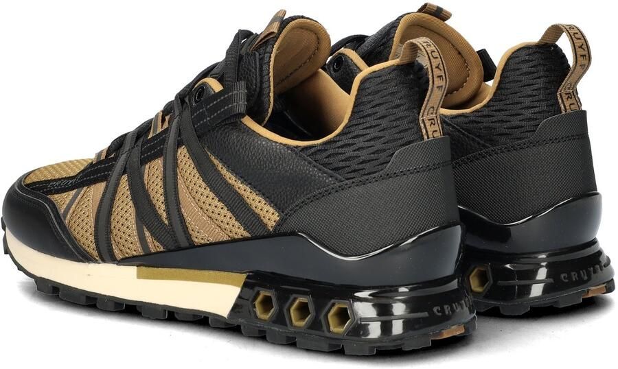 Inktkenners Cruyff Fearia Hex Tech Sneakers Black Gold