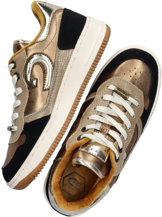 Cruyff Junior Campo Low Sneakers Leren Sneaker Meisjes Brons - Foto 2