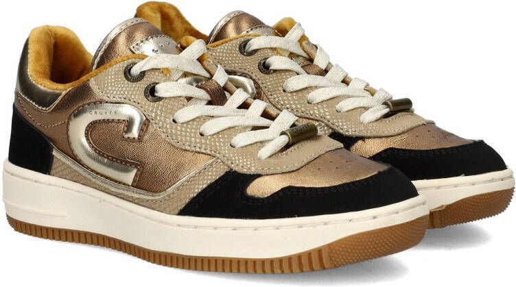 Cruyff Junior Campo Low Sneakers Leren Sneaker Meisjes Brons - Foto 4