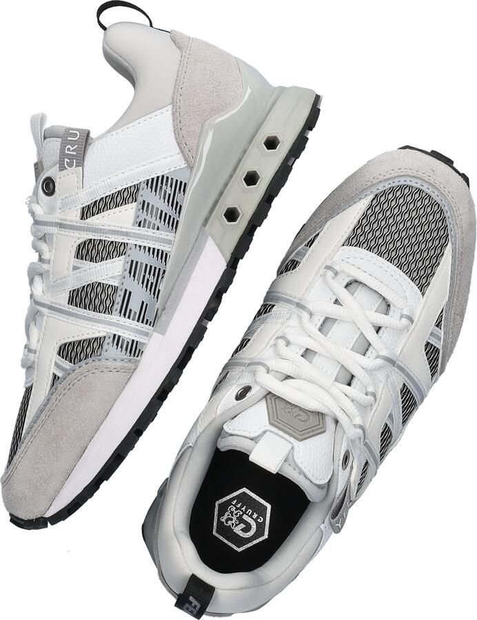 Cruyff Junior Fearia Futura jongens sneaker Wit multi - Foto 3