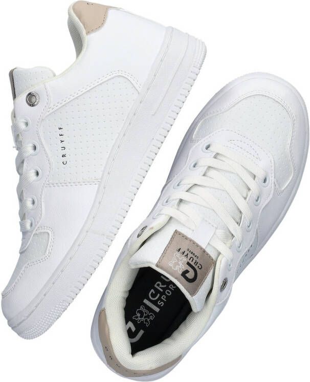 Cruyff Indoor Royal sneakers wit Jongens Imitatieleer Meerkleurig 33 - Foto 2