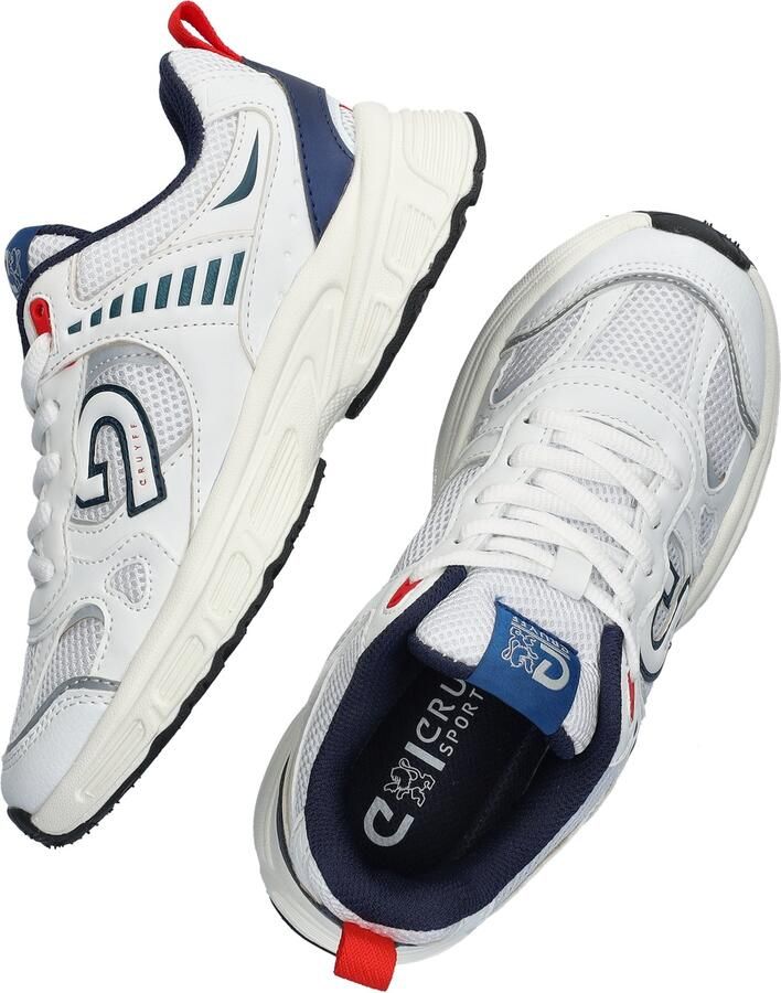 Cruyff Junior Marti B Sneakers Jongens Leren Sneaker Wit - Foto 10
